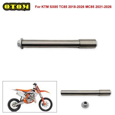 Motorcycle For KTM HUSQVARNA GASGAS Front Axle With Nut Pivot Wheel Axle Hub Shaft SX85 TC85 2018-2026 MC85 2021-2026 Freeride