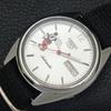 SEIKO 5 AUTOMATIC VINTAGE JAPAN 7009A MENS SILVER COLOR DIAL WATCH a700555-5 R203-a700555
