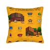 Stardew Valley Pelican Town Map Pillow Cover  Fashion Pillow Case For Living Room Chair Design Pillowcases Gift