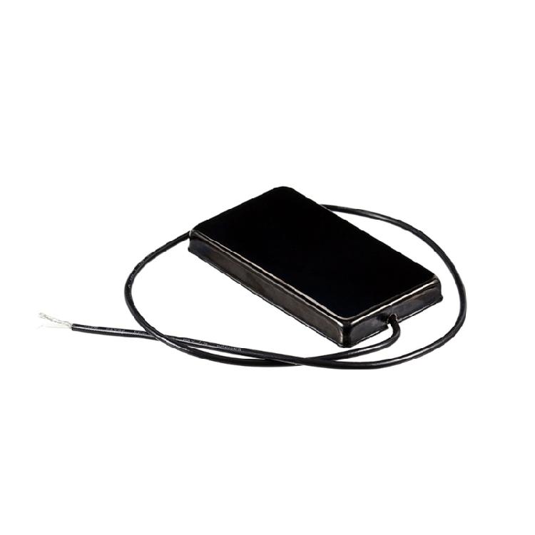 Black Covered Double Coil Pickup Featuring 7.85k Resistance 2 Wires For Electric & Pickup Box Guitar Ensuring Durability