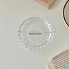 Nail Jewelry Storage Bead Tray Nail Polish Rack Transparent Plate Gem Display Process Palette Round Acrylic Nordic Style Crystal Plate, Jewelry Trays