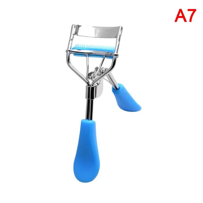 1Pc Lady Professional Eyelash Curler With Comb Tweezers Curling Clip Cosmetic Eye Beauty Tool