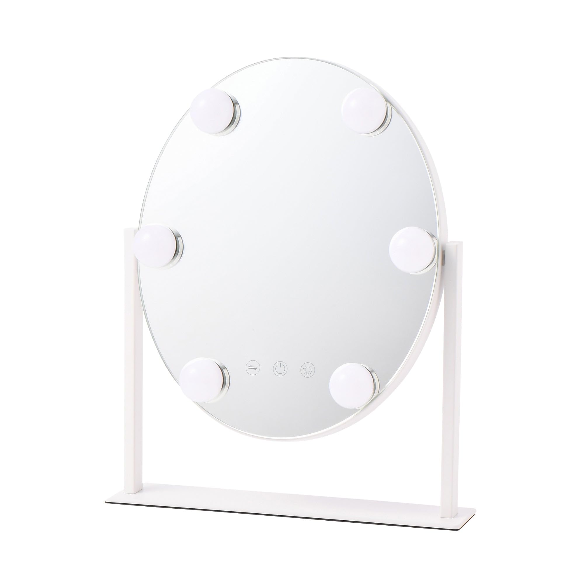 

Francfranc Hollywood Mirror Round S Белый