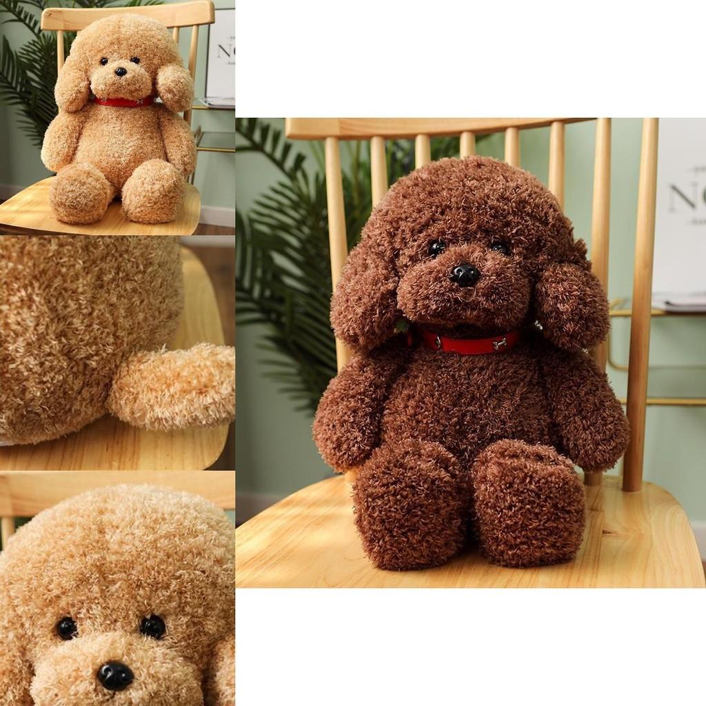 Adorable Teddy Dog Plush Toy Cute Sitting Puppy Doll For Girls Soft And Cuddly