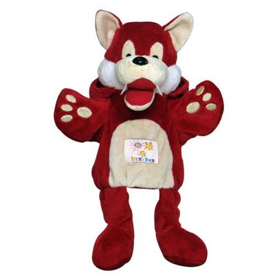 Little Cabin Wolf Hand Puppet, Mixed Colors, Popular Toys for Korean Children