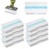 10 Stück Haushalts-Handstaubsauger Ersatzteile Einweg Hartbodenmopp