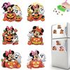 6pcs/Set Scary Pumpkin Series Diamond Painting Magnets for Refrigerator Diamond Art Fridge Magnets for Adults Diamond Art Refrigerator Magnets Kits