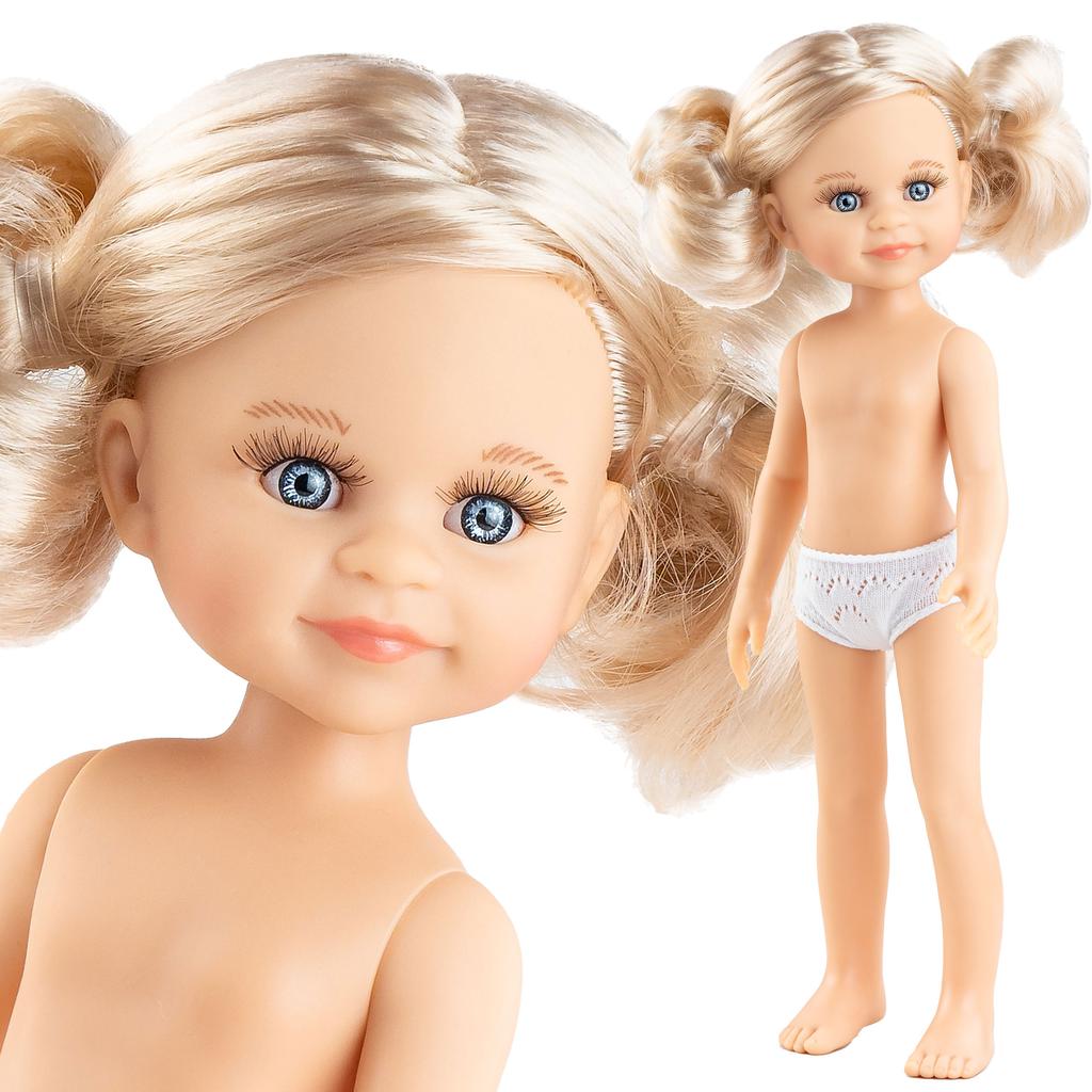 Spanish doll Paola Reina, 32 cm, without clothes, 14859