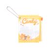 Cartoon Transparent Pvc Dustproof Storage Bags Doll Display Bag With Keyring Mini Mystery Box Dolls Organizer Pouches