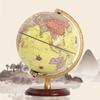 20/25/32cm retro LED mapa světa, zeměkoule, 360stupňová otočná mapa světa, v angličtině a čínštině, stolní dekorace, stolní lampa