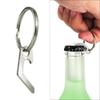 Multifunction Mini Keychain Gadgets Opener Pendant with Keyring Alloy Small Pocket Beer Bottle Opener