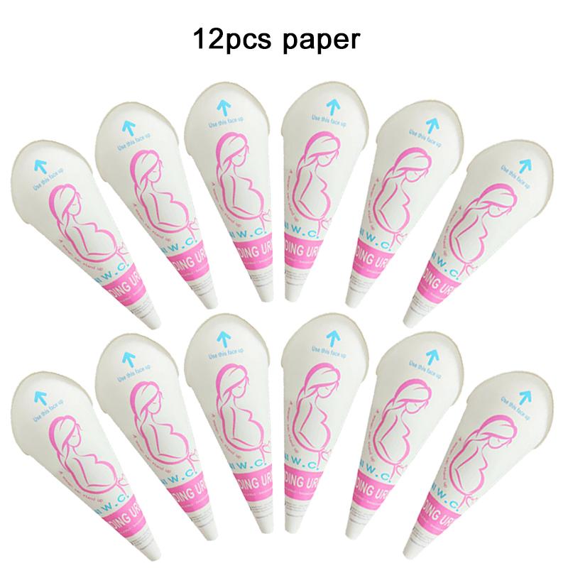 Silikon Urinal Einwegpapier Stehurinal Weiblich Schwangere Frauen Outdoor Camping Notfallwerkzeuge Tragbar im Auto