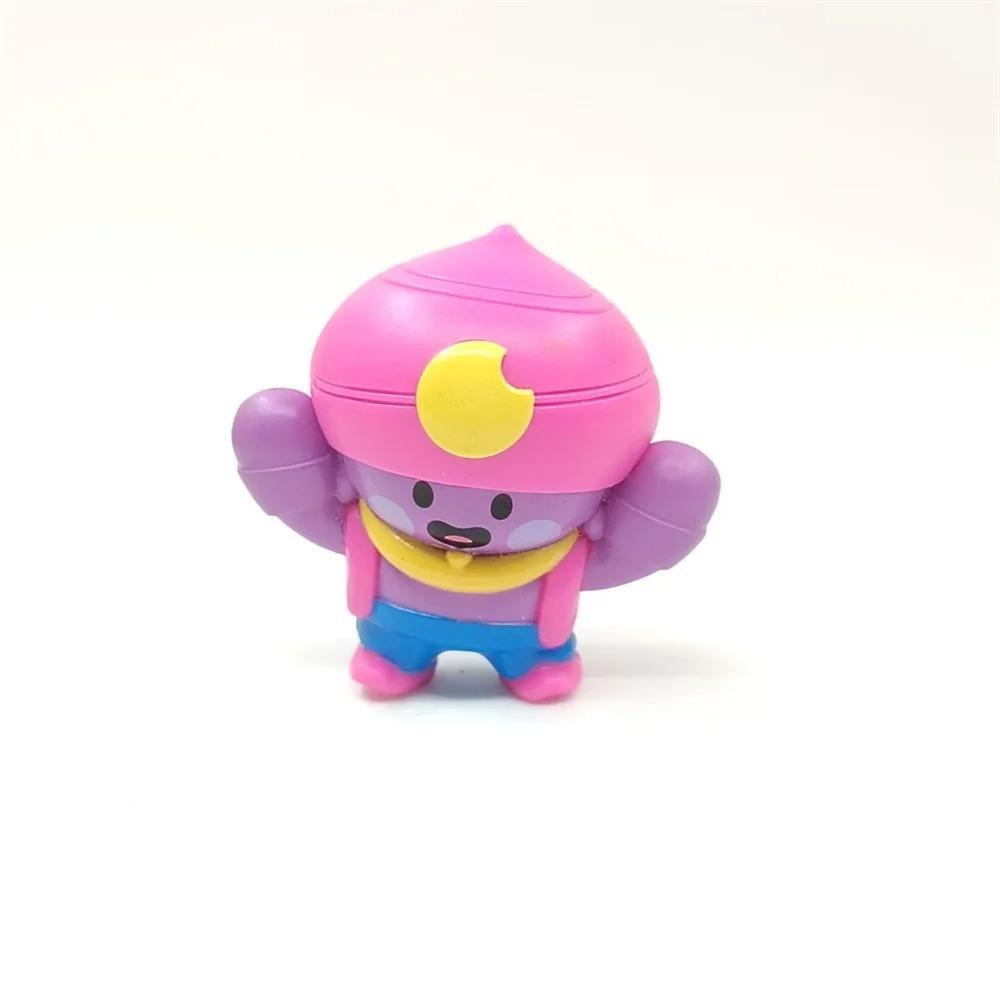 1pcs Original Supercell Heros Leon Crow Spike Collectible Figures Series 1 License Ultra Rare Gold Silver Collection Toy Gifts