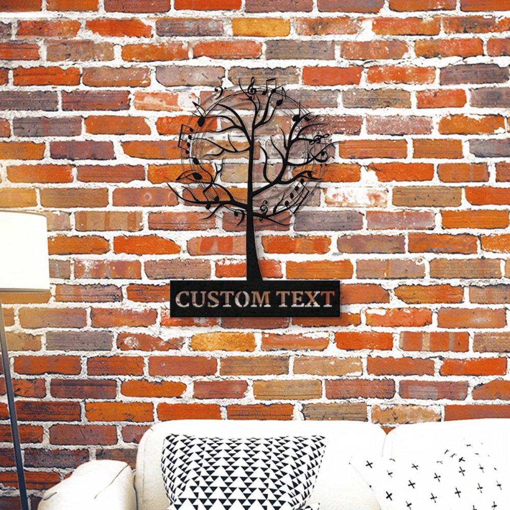 Vintage Iron Music Sign Wall Art Home Decor Metal Poster