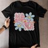 Mama Floral Shirt Retro Pastel Flower Graphic Tee Mother’s Day Gift