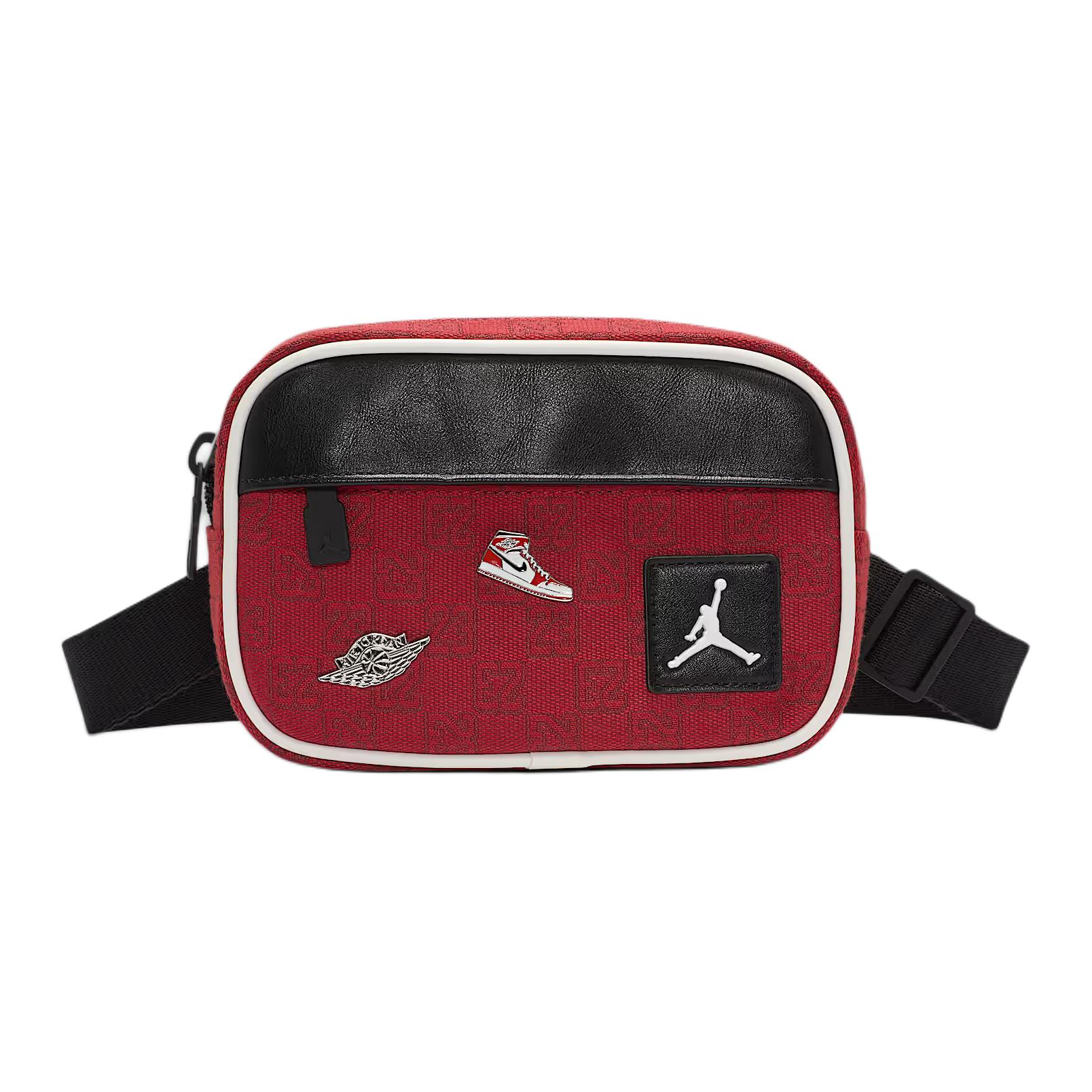 Jordan Monogram 23 1.5L Fashion Portable Camera Bag Unisex Shoulder Bag University-Red HQ7569-636 University Red