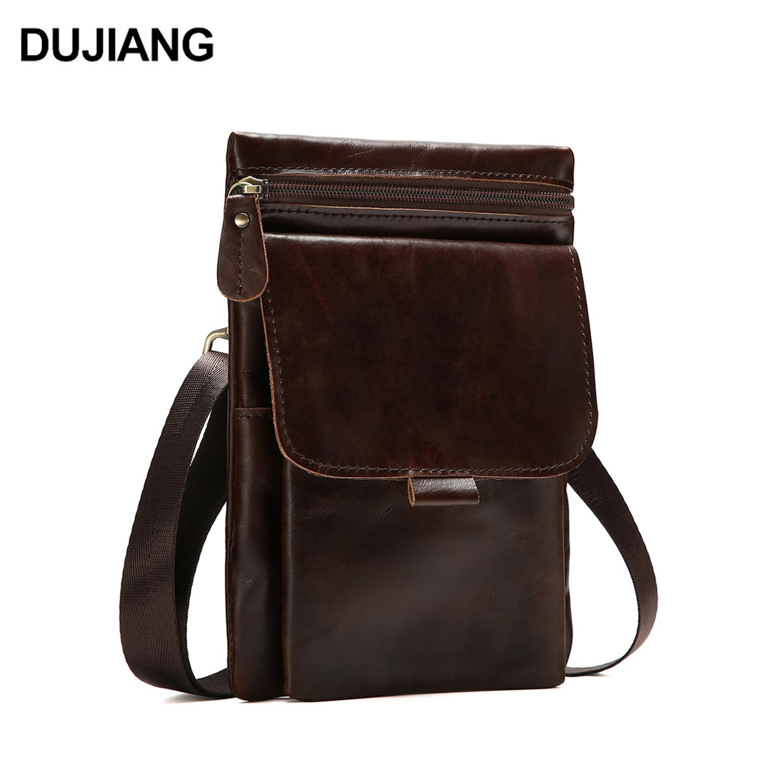 Men S Messenger Bag, Leather Casual Commuter Mobile Phone Bag, Men S Bag, High-End Bag, Shoulder Bag.