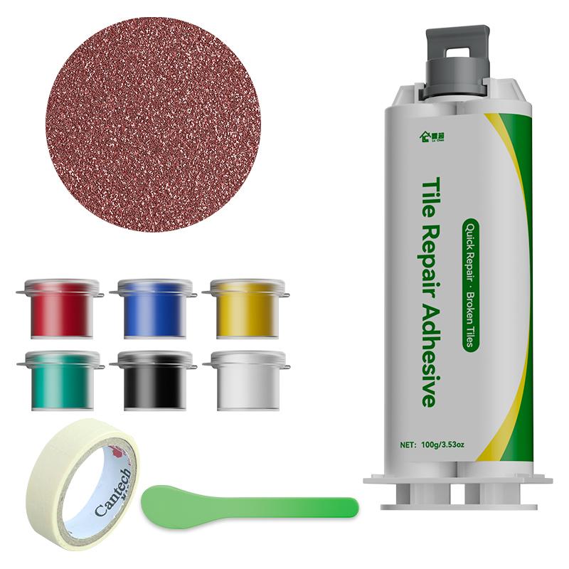 100ml Tile repair agent ceramic paste crack pit repair adhesive marble glaze repair paste floor tile broken household