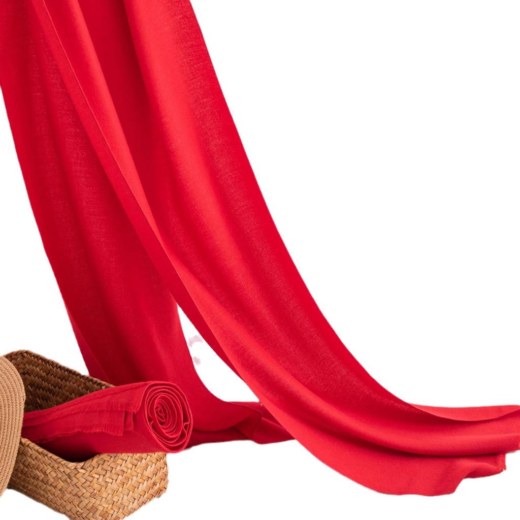 Year of the Horse red scarf high-end shawl company annual meeting scarf celebration opening class reunion Chinese red scarf