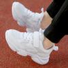 Girls' white sneakers 2025 spring and autumn new mesh breathable children's white shoes versatile boys' white shoes