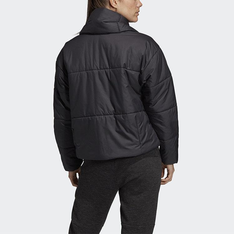 Adidas Outdoor Sports Warm Removable Scarf Collar Jacket Women Jacket Black DZ1511