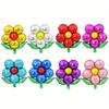 10Pcs 18Inch Flower Foil Balloons Leaf Flower Baloon Birthday Party Wedding Decorations Party Suplies
