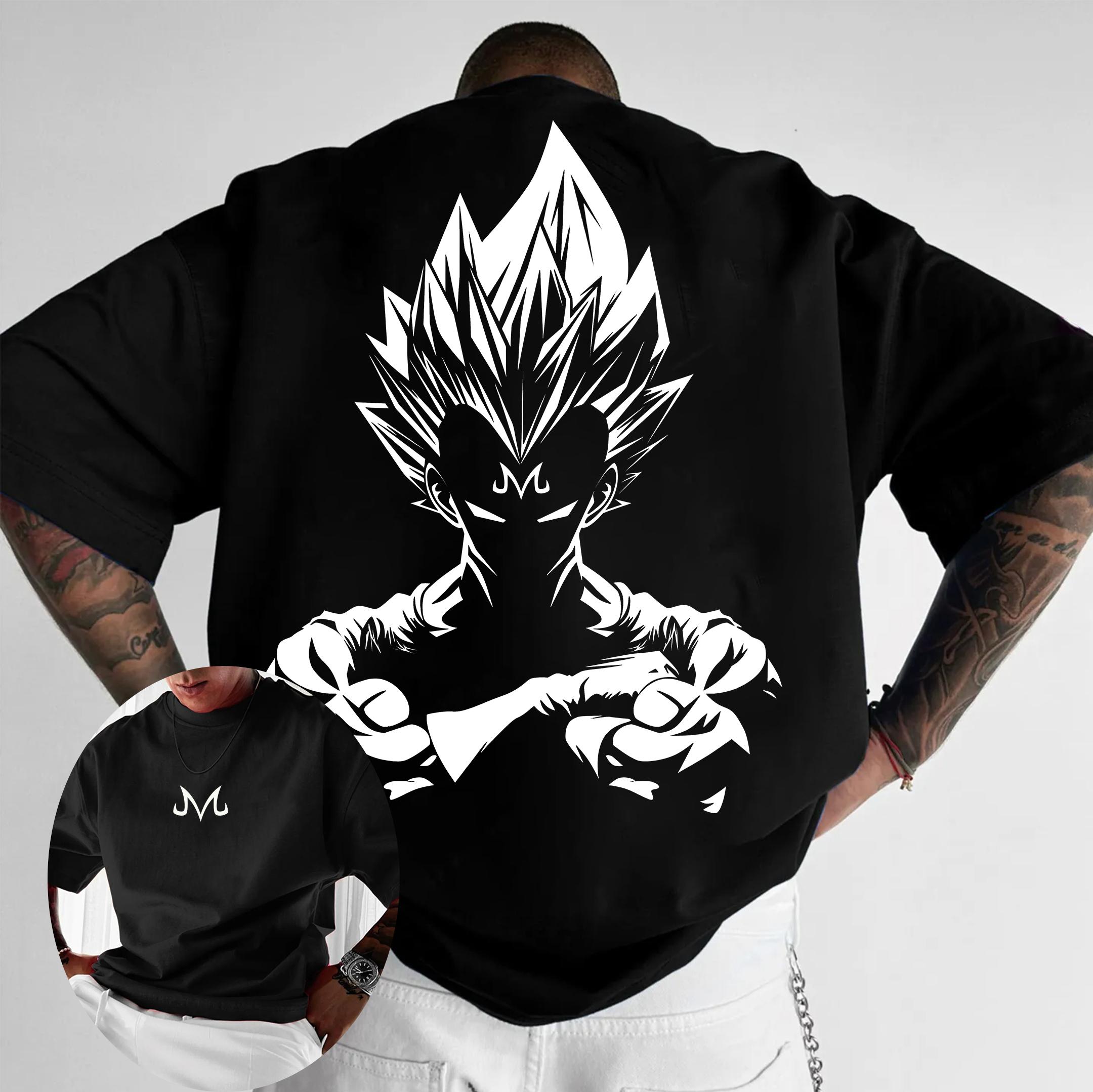 

Dragon Ball Versatile Parent Men T Shirt Mens AutumnWinter New Anime Printed Casual Japanese Harajuku Loose Plus Size Tops S
