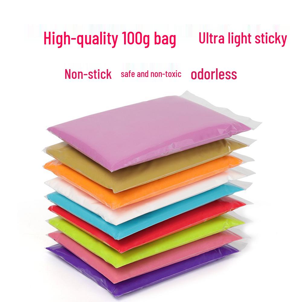 Premium Non-Toxic Ultra-Light 12-Color Modeling Clay for Kids - 100g DIY Handmade Material Pack 100g Figurine Flesh