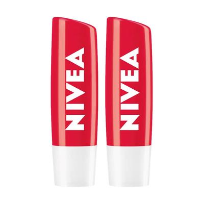 Balsam de buze Lip Care, Strawberry Shine, 4,8g, 2 unități