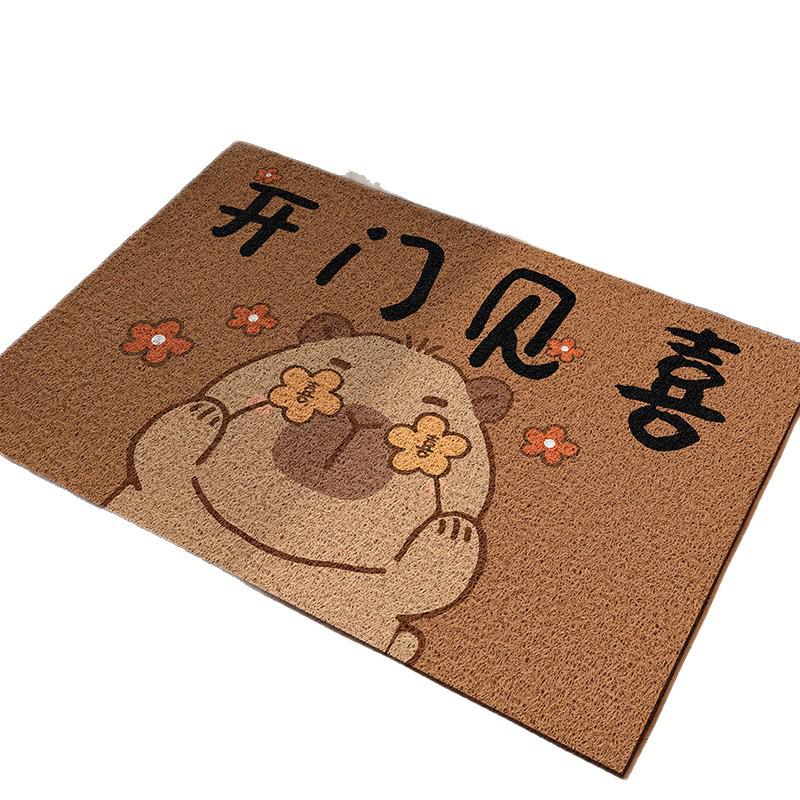 New Year Anti-Slip Dirt-Resistant Entryway Doormat – Cuttable Mud Scraper and Dirt Wiper Coil