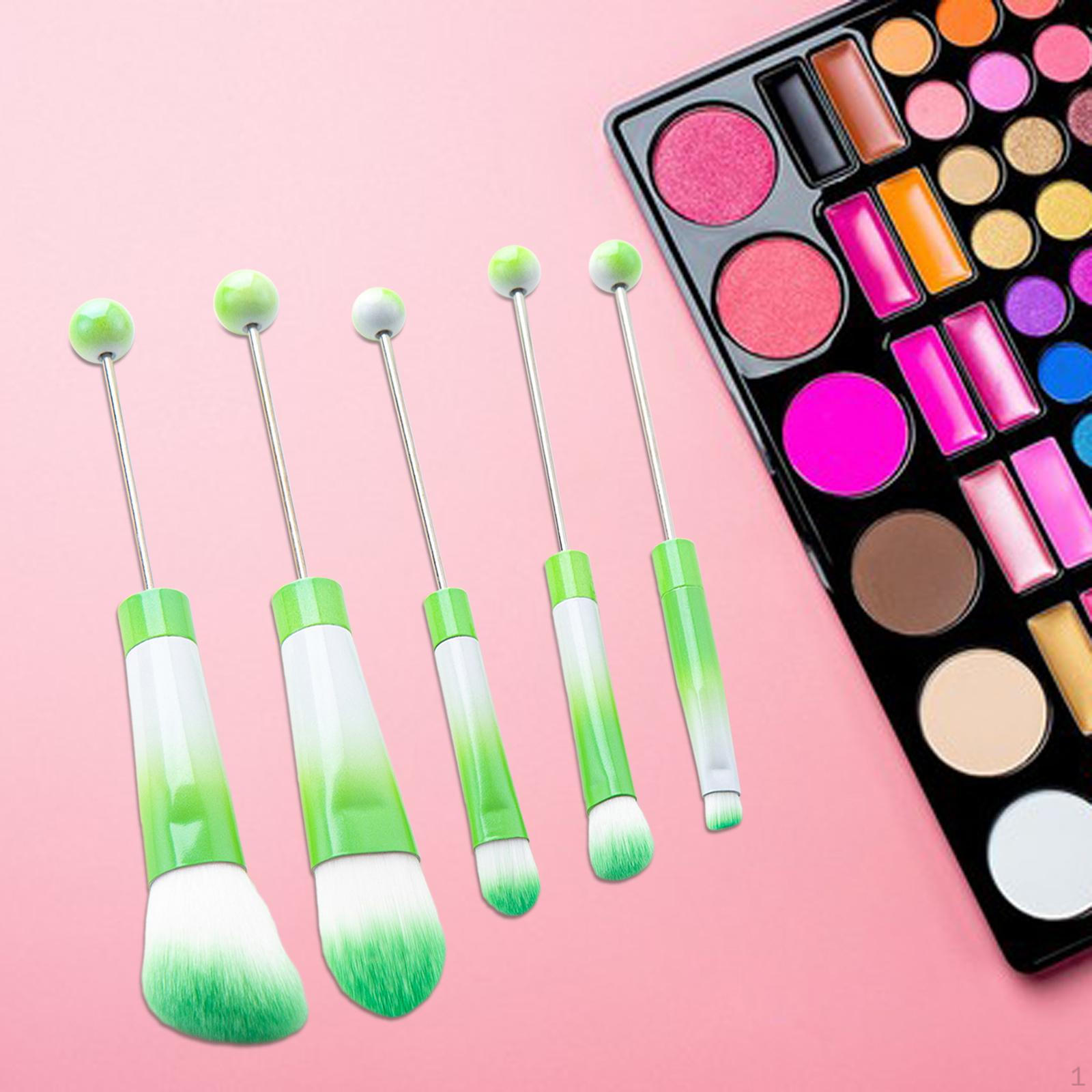 

5 шт., кисточка для губной помады, консилер для бровей для производительности зелёный