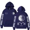 Rapper Damso Beyah Tour 2026 Merch Hoodie Men Women Hip-hop Pullover Long Sleeves Loose Casual Fashion Hoodie