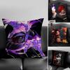 K-KOF The King of F-FighterS Pillow Case Home Dorm Chair Back Short Plush Double-sided Printing Office Nap Time Cushion Cover
