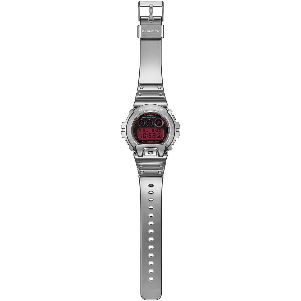 Casio G-Shock GM-6900YRA-8JF Erkek Gümüş Saat - Orijinal Japon Modeli, Dayanıklı Darbeye Dayanıklı Kol Saati