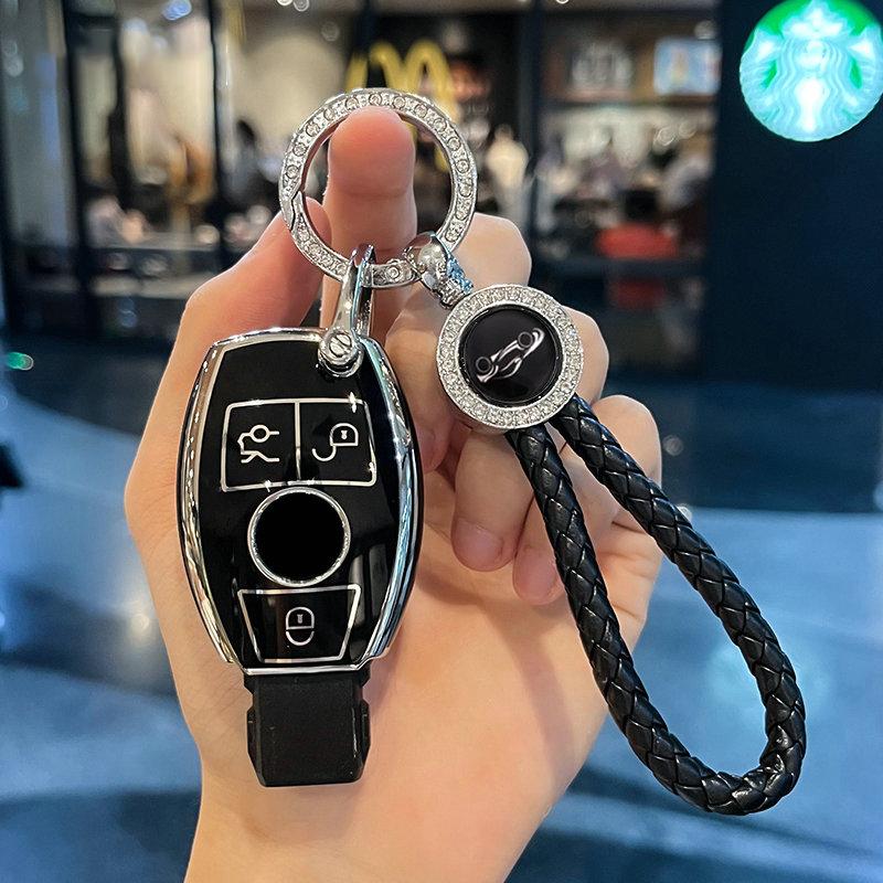 Tpu Car Key Case Cover For Mercedes Benz A B C E Class Gls Gla Glk Glc Cls Cla Amg W204 W205 W212 W463 W176 Accessories