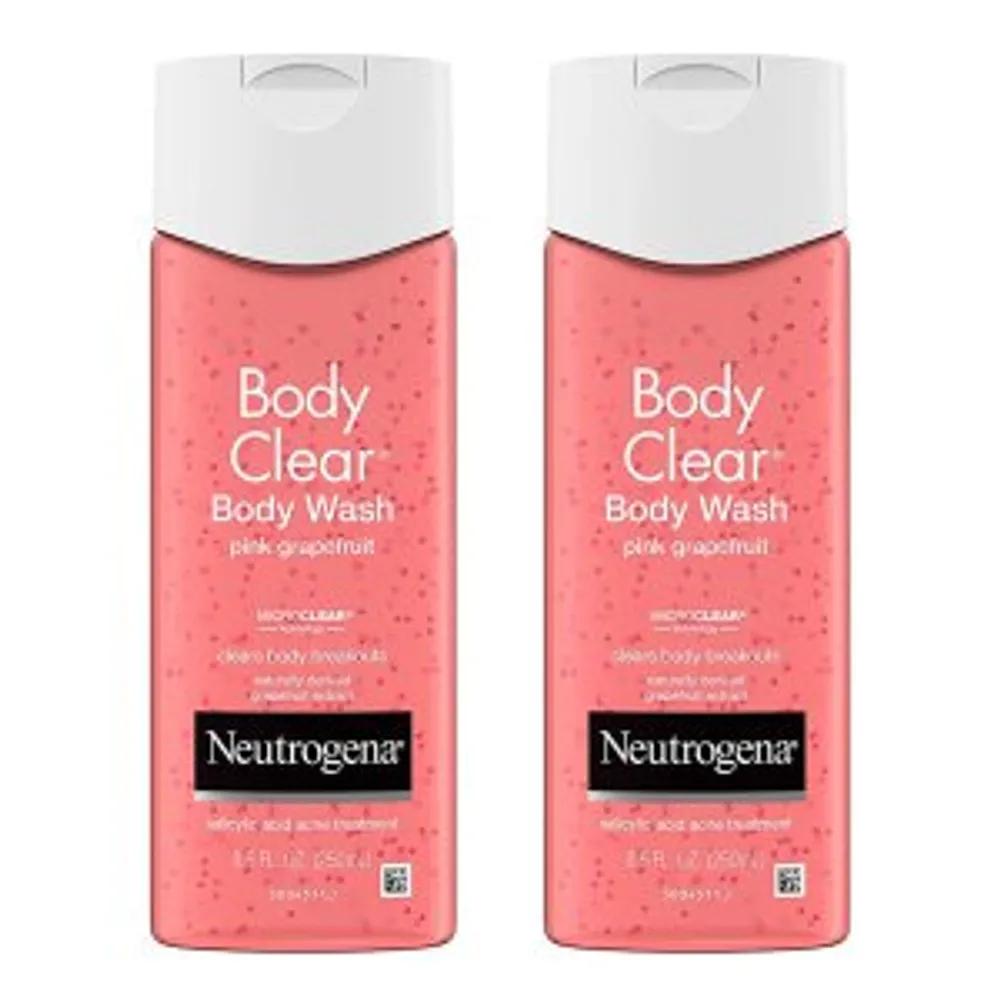 Neutrogena Body Clear Гель для душа Грейпфрут 250 мл (Набор из 2)