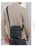 Men's PU Leather Large Capacity Versatile Business Casual Crossbody Bag