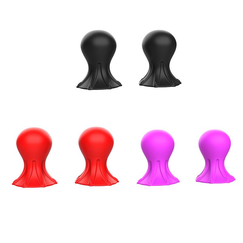 1Pair Nipple Sucker Enlarger Nipple Clit Pussy Pump Clitoris Clip Vacuum Stimulate Breast Enlarger Adults Sex Toys Women