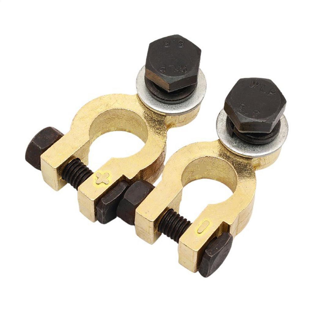 Battery Terminals High-Conductivity Copper Automotive Accessories Battery Connectors For Marine Truck Car Boat RV Vehicles Van