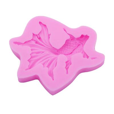 Molde de peixe dourado para carpa de vento, molde grande para bolo fondant de cauda de peixe