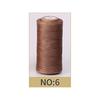Hilo Encerado de 0,8 mm de Grosor para Cuero, Cordón Encerado para Manualidades DIY, Hilo para Coser a Mano, Hilo Plano Encerado para Coser