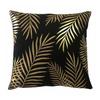 Golden Pineapple & Love Cushion Decorative Pillows Brozing Gold Pillowcase Home Decor Sofa Throw Pillows 45*45Cm Almofada Luxo