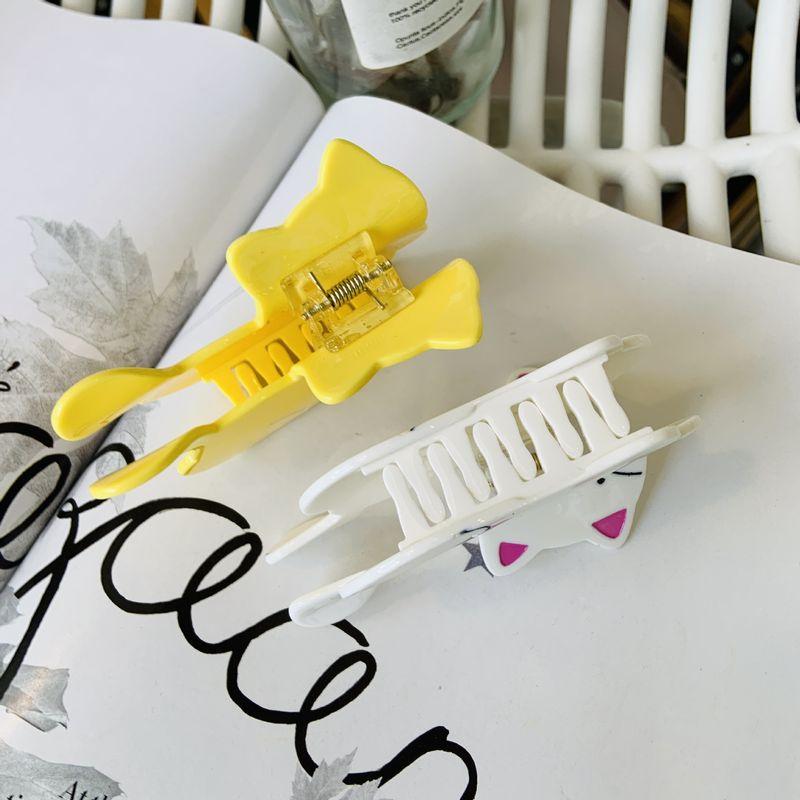 1 Stück Neue faule Katze Kratzspange süße Temperament Haarspange süße Haiklammer Haarschmuck