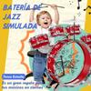 Drum Set for Children +3 Years with Drums, Bass Drum, Cymbal, Pedal and Drumsticks Star Theme Design 65x22x57 cm Red