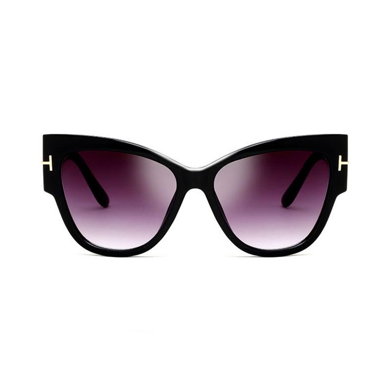 ZXWLYXGX Fashion Cat Eye Sunglasses Women Brand Designer Luxury Sexy Ladies Gradient Sun Glasses Female UV400
