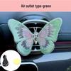 Ornamento da Console Auto a Farfalla Ricamata - Decorazione Curativa Bizzarra