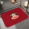 Cartoon-P-Paul Frank Floor Mat Diatomite Bath Mat, Quick Dry Absorbent Non-Slip Door Mat