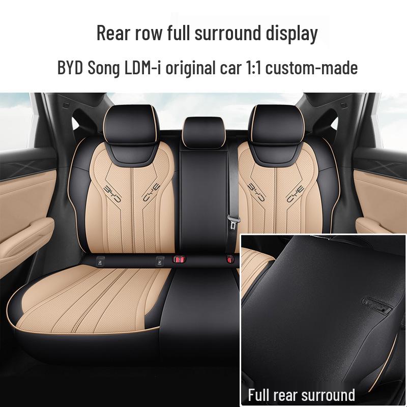2024 BYD Song LDMi Premium Leather Seat Cover - Full Coverage & Excellence Design
