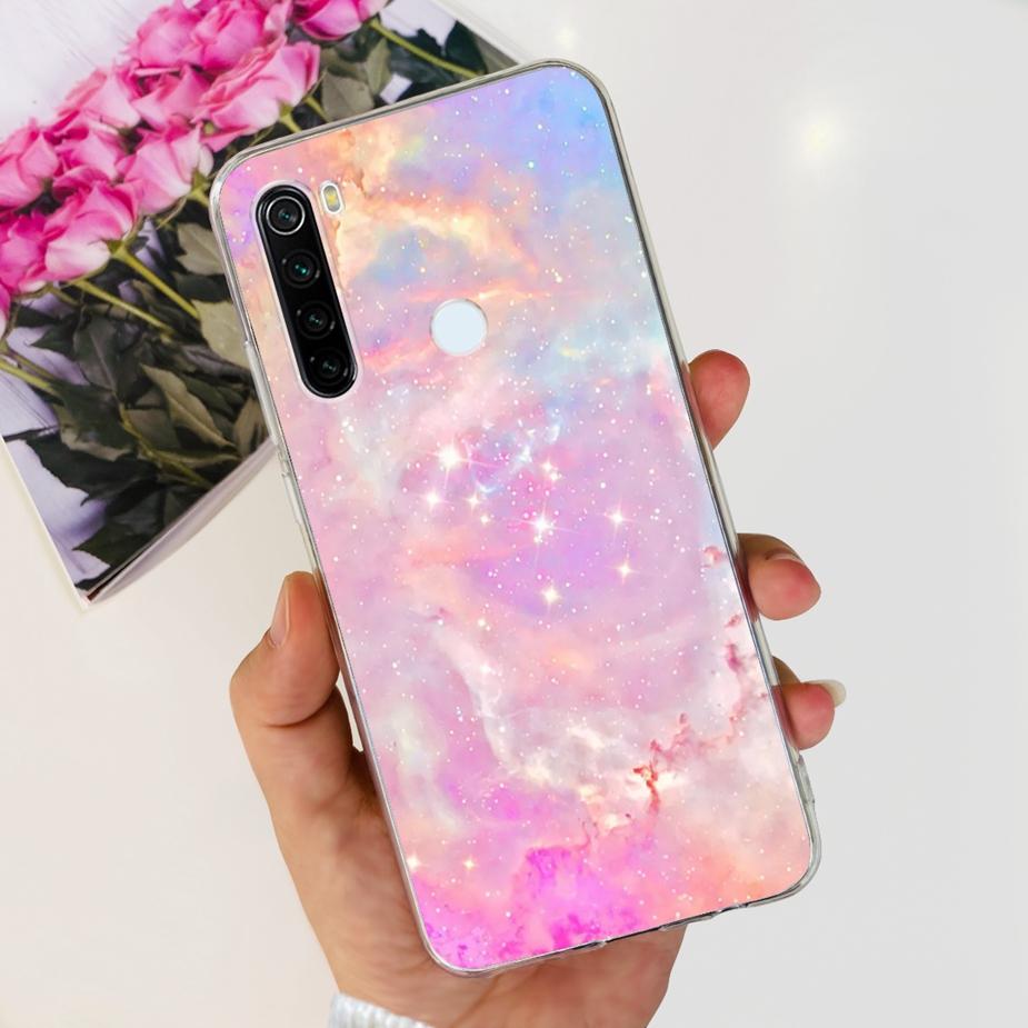 For Xiaomi Redmi Note 8 Case Note 8T Luxury Painted Cover Clear Silicone Phone Case For Redmi Note 8 Pro Note8 Note8T Soft Shell