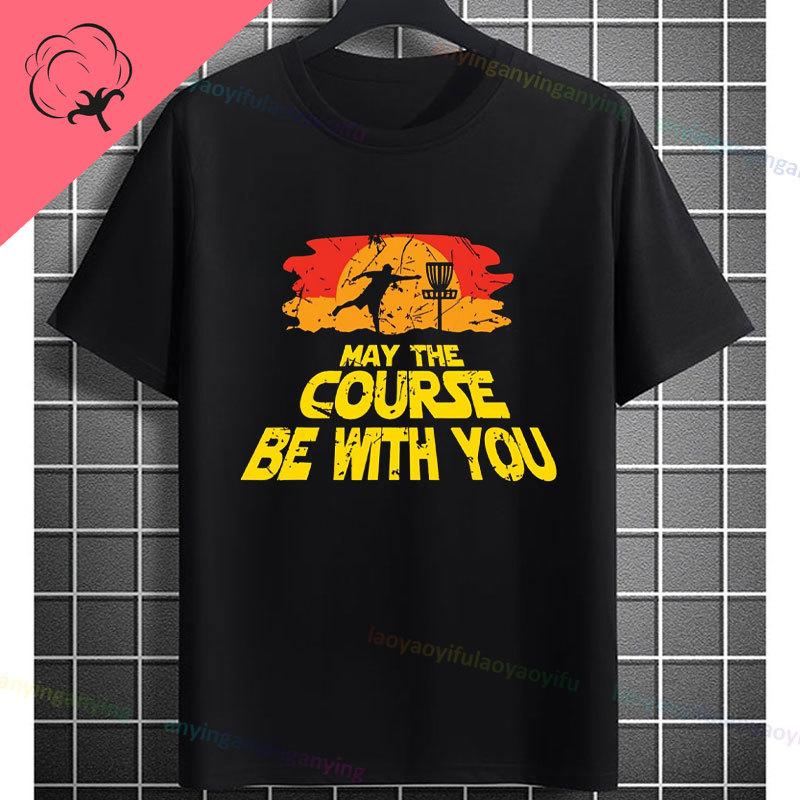 Lustiges Ich Liebe Es Wenn Meine Frau Mich Disc Golf Spielen Lässt Grafik T-Shirt 100% Baumwolle Kurzarm Humor Stil Lässiges Sport T-Shirt